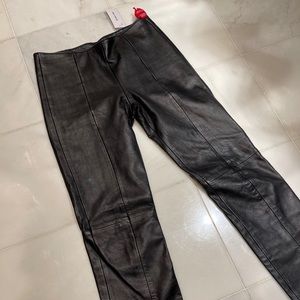 Helmut Lang Leather Pants